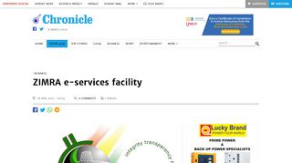 
                            7. ZIMRA e-services facility | The Chronicle
