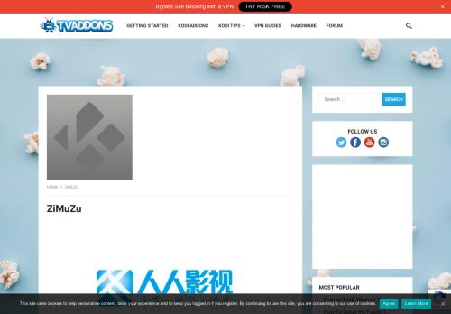 
                            9. ZiMuZu Addon for Kodi - TV Addons