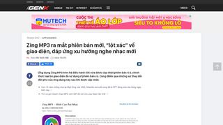 
                            11. Zing MP3 ra mắt phiên bản mới, “lột xác” về giao diện, đáp ứng xu ...