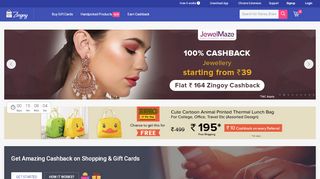 
                            2. Zingoy.com: Cashback Offers & Coupons Website India