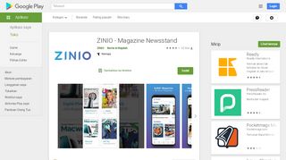 
                            2. ZINIO - Magazine Newsstand - Aplikasi di Google Play