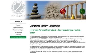 
                            8. Zinzino Team Balanse - Eie Livet Selv