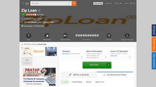 
                            2. Zip Loan, Connaught Place - Business Loans in Delhi - Justdial