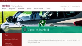 
                            9. Zipcar at Stanford | Stanford Parking & Transportation Services