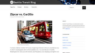
                            12. Zipcar vs. Car2Go - Seattle Transit Blog