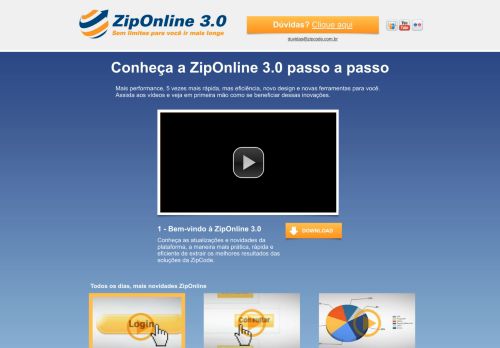 
                            6. ZipOnline 3.0 - Bem-vindo