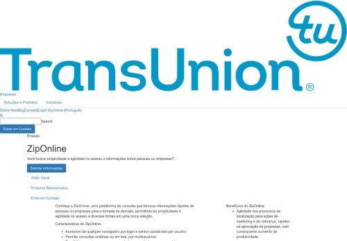 
                            3. ZipOnline | TransUnion