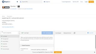 
                            8. Zipwhip API Documentation (community) | RapidAPI
