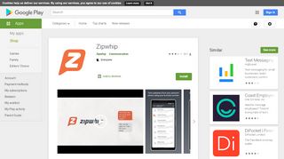 
                            9. Zipwhip - אפליקציות ב-Google Play