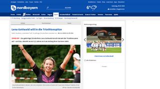 
                            7. Zirndorf: Lena Gottwald will in die Triathlonspitze - Sport - nordbayern.de