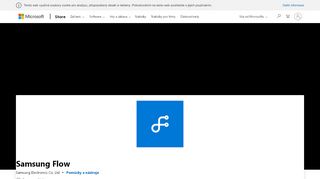 
                            12. Získat Samsung Flow – Microsoft Store v: cs-CZ