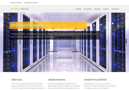 
                            1. zitro Hosting | Full Service Hosting Lösungen