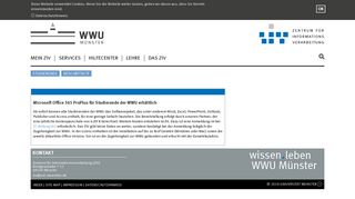 
                            2. ZIV - Microsoft Office 365 ProPlus für Studenten ... - Universität Münster