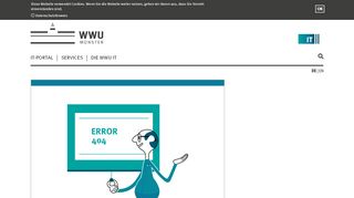 
                            2. ZIV - MyWWU online - Universität Münster