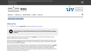 
                            5. ZIV - perMail aktuell - Universität Münster