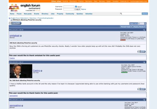
                            13. ZKB Bank eBanking PhotoTan security - English Forum Switzerland