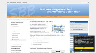 
                            5. ZKS-Registrierung: SBB Sonderabfallgesellschaft Brandenburg/Berlin ...