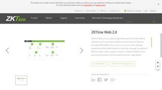 
                            2. ZKTime Web 2.0 - ZKTeco