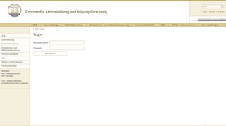 
                            5. ZLB: Login - Lehrerbildung