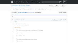 
                            3. zm-ajax-login-register/ALRLogin.php at master · zanematthew/zm-ajax ...