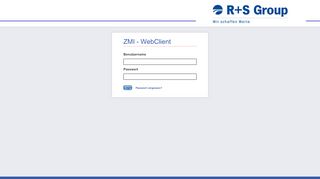 
                            1. ZMI - WebClient | Anmeldung