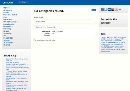 
                            7. Zmodo Knowledge Base - Local Network Setup