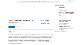 
                            11. Zmodo Technology Corporation, Ltd. | LinkedIn