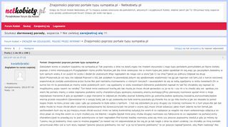 
                            10. Znajomości poprzez portale typu sympatia.pl - Forum Kobiet ...
