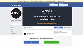 
                            6. ZNET Telekom Zrt. - Home | Facebook