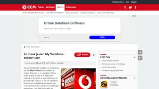 
                            13. Zo maak je een My Vodafone-account aan - CCM