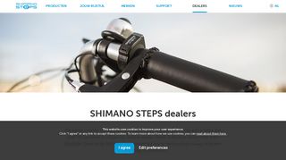
                            6. Zoek jouw dealer - SHIMANO STEPS