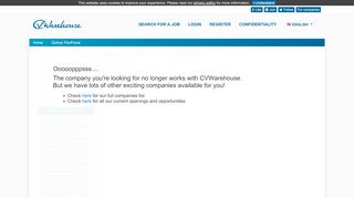 
                            5. Zoek naar jobs voor Quinyx FlexForce op het CVWarehouse ...