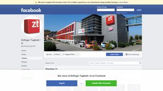 
                            11. Zofinger Tagblatt / zt - Videos | Facebook