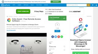 
                            4. Zoho Assist - Free Remote Access Software - Download