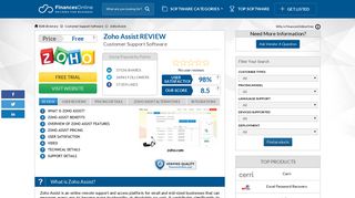 
                            10. Zoho Assist: Overview, Pricing, and Features - FinancesOnline.com