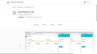 
                            7. Zoho Books Timer - Google Chrome