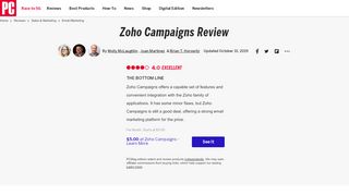 
                            10. Zoho Campaigns Review & Rating | PCMag.com