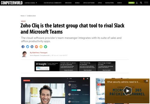 
                            10. Zoho Cliq is the latest group chat tool to rival Slack and ...
