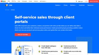 
                            13. Zoho CRM Portals | Customer Portal | Vendor Portal | Partner Portal