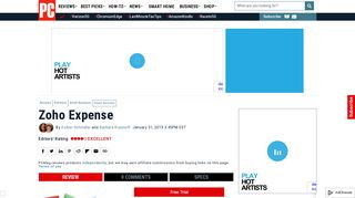 
                            11. Zoho Expense Review & Rating | PCMag.com