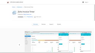 
                            13. Zoho Invoice Timer - Google Chrome