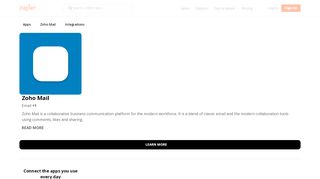 
                            12. Zoho Mail Integrations | Zapier