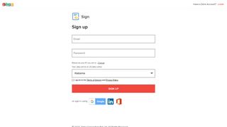 
                            5. Zoho Sign | Sign up