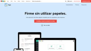 
                            4. Zoho Sign: software de firma digital para empresas