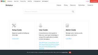 
                            4. Zoho Workplace - Help Center
