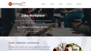 
                            9. Zoho Workplace - Monread CRM