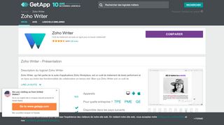 
                            13. Zoho Writer - Prix, tarif, abonnement et avis | GetApp