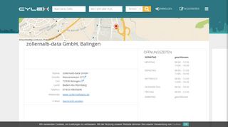 
                            8. zollernalb-data GmbH in Balingen - Öffnungszeiten - Cylex