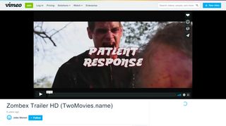
                            6. Zombex Trailer HD (TwoMovies.name) on Vimeo
