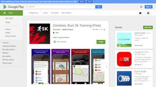 
                            3. Zombies, Run! 5k Training (Free) - Apps on Google Play